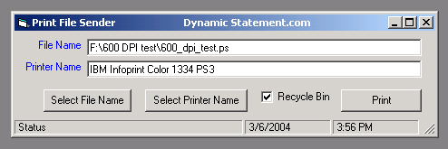 Print File Sender Form